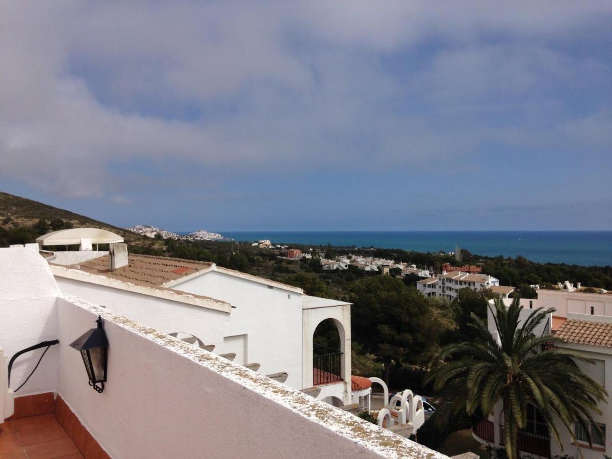 Apartamento Dos Terrazas, Vistas Al Mar. Piscina Peñíscola Екстериор снимка