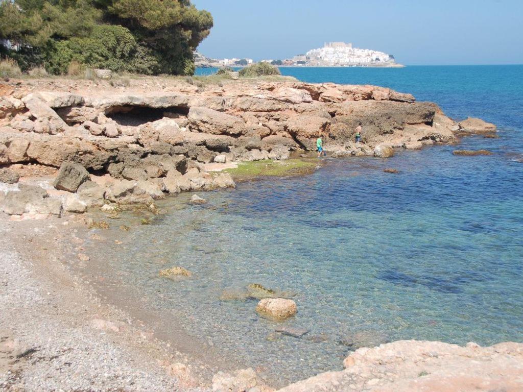 Apartamento Dos Terrazas, Vistas Al Mar. Piscina Peñíscola Екстериор снимка