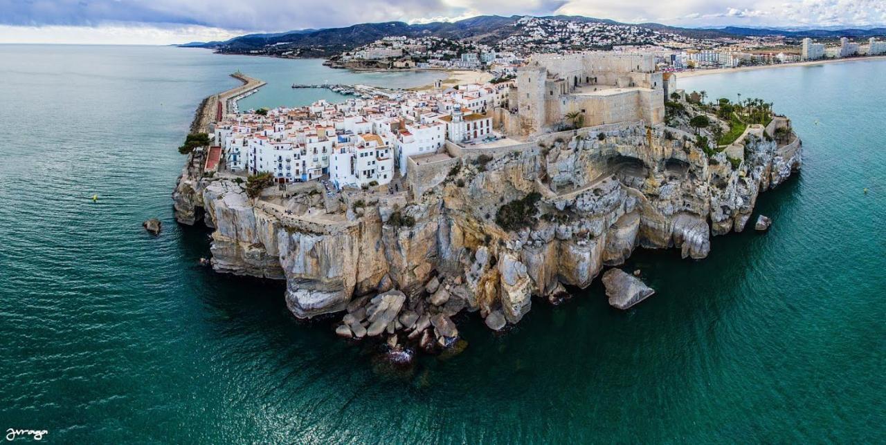 Apartamento Dos Terrazas, Vistas Al Mar. Piscina Peñíscola Екстериор снимка