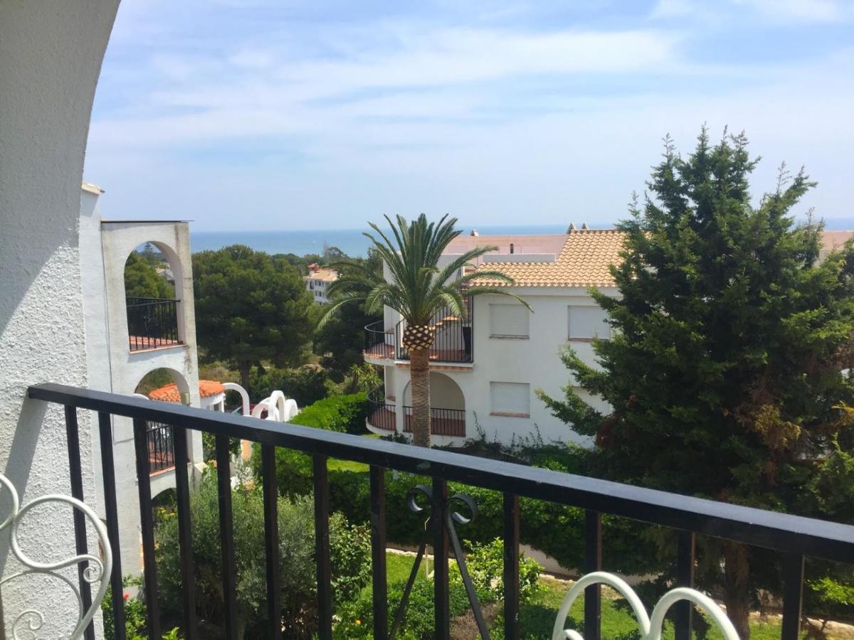 Apartamento Dos Terrazas, Vistas Al Mar. Piscina Peñíscola Екстериор снимка